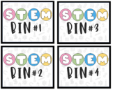 STEM Bin Labels *editable*