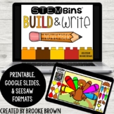 STEM Bins® Build & Write (NOVEMBER) - Thanksgiving STEM Ac