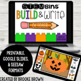 STEM Bins® Build & Write (OCTOBER) - Halloween STEM Activities