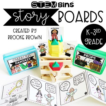 Preview of STEM Bins® Storyboards - Creative Writing & Storytelling with STEM Bins