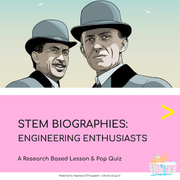 Preview of STEM Project: Engineering Enthusiasts | Research-Based Learning & Pop Quiz