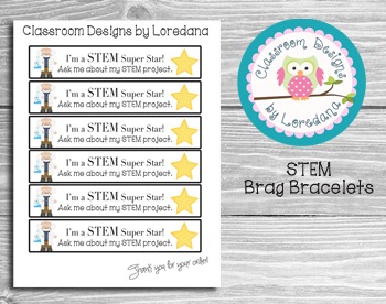 Preview of STEM Brag Bracelets