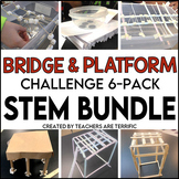 STEM Challenges 6 Projects featuring Bridges and Platforms