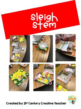 Preview of STEM Build a Sleigh Activity