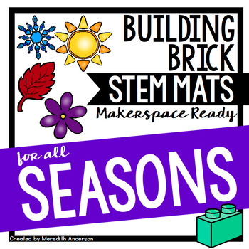 Preview of STEM Building Activities - STEM Mats for Building Bricks 
