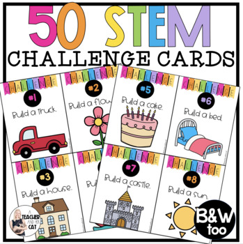 Preview of STEM Building Task Cards