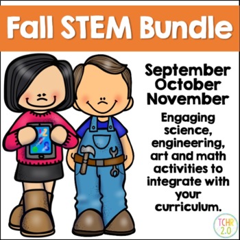 Preview of Fall STEM Bundle 29 Seasonal Challenges