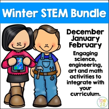 Preview of Winter STEM Bundle 36 Seasonal Challenges