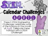 STEM Calendar Challenges for April - Engineering Challenge