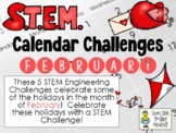 STEM Calendar Challenges for February - Engineering Challe