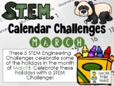 STEM Calendar Challenges for March - Engineering Challenge