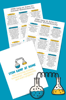 Preview of STEM Camp at Home DIY Summer Camp Guide