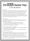 STEM Career Day Activities-Life Science