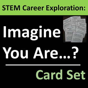 Preview of STEM Career Exploration Group Activity Fun Icebreakers or Writing Prompts