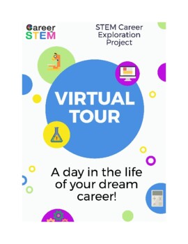 Preview of STEM Career Exploration Project - make a dream career tour!