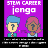 STEM Career Jenga/Mix-Pair-Share Career Questions Game