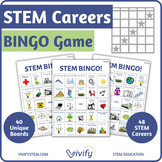 STEM Careers BINGO Game! (Middle & High School) - Digital 