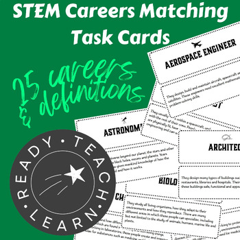 Preview of STEM Careers Matching Cards Activity