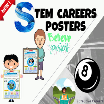 Preview of STEM Careers Posters