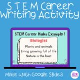 STEM Careers Writing Activity