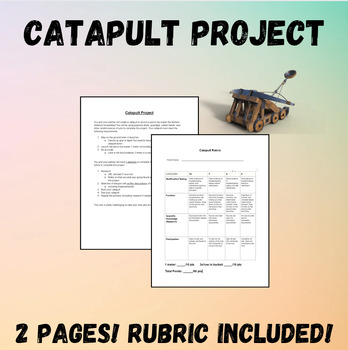 Preview of STEM Catapult Project