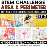 STEM Challenge Area and Perimeter Measurement Set 2