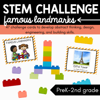 Preview of STEM Challenge: Build Famous Landmarks