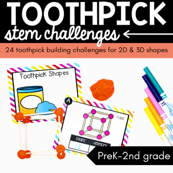 Preview of STEM Challenge: Build Toothpick Structures
