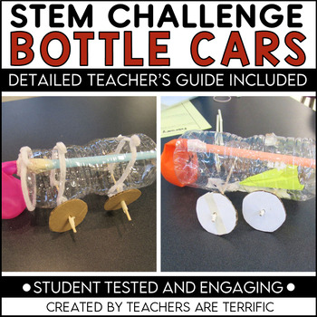 Balloon (Air) Powered Water Bottle Car – STEM Challenge/ Science Experiment  – Savy Activities