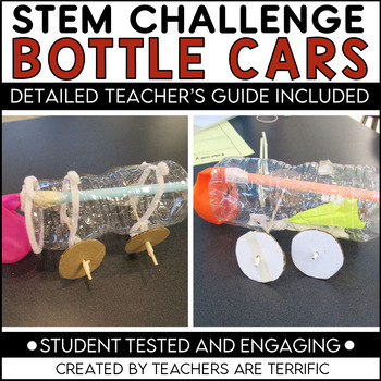 Preview of STEM Challenge Bottle Car featuring Newton’s 3rd Law