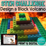 STEM Challenge Design a Block Volcano Science Lab Experime