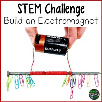 Preview of STEM Electromagnetism Challenge: Build an Electromagnet