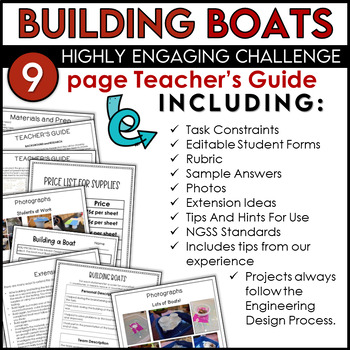 STEM Challenge Boat Building by Teachers Are Terrific | TpT
