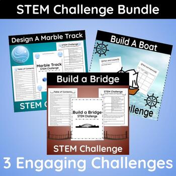 Preview of STEM Challenge Bundle: Engaging Activities for Gifted and Talented