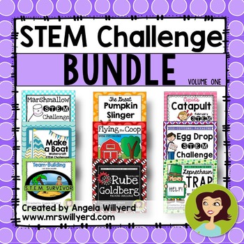 Preview of STEM Challenge Bundle Volume 1 - SMART Notebook - Grades 5-8