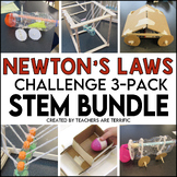 STEM Challenge Bundle featuring Newton's Laws of Motion wi
