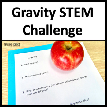 Preview of Summer STEM Challenge Gravity and an Inclined Plane & Engineering