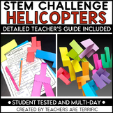 STEM Challenge  Designing Helicopters Easy Prep Project