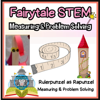 Preview of Math | Fairytale STEM | Measuring & Problem Solving | Rapunzel