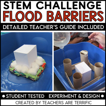Preview of STEM Flood Barrier Challenge - Real Life Activity