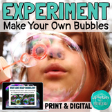 Surface Tension Science Lab Experiment Make Your Own Bubbl