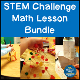 STEM Challenge Math Lesson Activities Bundle
