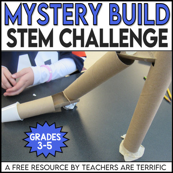 Preview of STEM Challenge Mystery Build FREEBIE