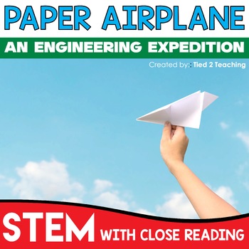 Preview of Paper Airplane STEM Design Challenge Force and Motion STEM Activity