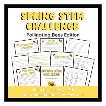 Preview of STEM Challenge - Pollinating Bees