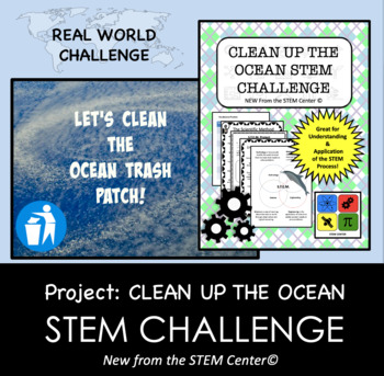 Preview of STEM Challenge - Project: CLEAN UP THE OCEANS
