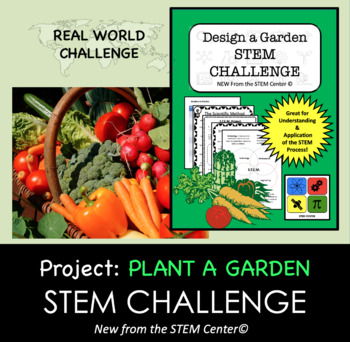 Preview of STEM Challenge - Project: PLANT A GARDEN
