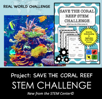 Preview of STEM Challenge - Project: SAVE THE BARRIER CORAL REEF