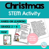 STEM Challenge - Santa Needs a Parachute (Slide Deck included)