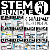 STEM Challenges Bundle | 10 Challenges | Print & Digital